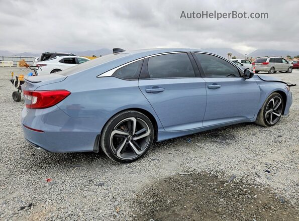 1HGCV3F27NA033377 2022 HONDA ACCORD Silver Հետևի աջ