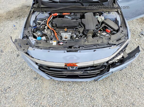 1HGCV3F27NA033377 2022 HONDA ACCORD Silver Սալոնի հետևի տեսք