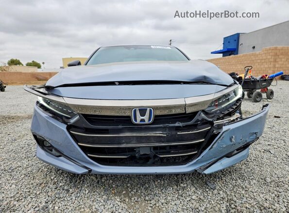 1HGCV3F27NA033377 2022 HONDA ACCORD Silver Դիմացի տեսք