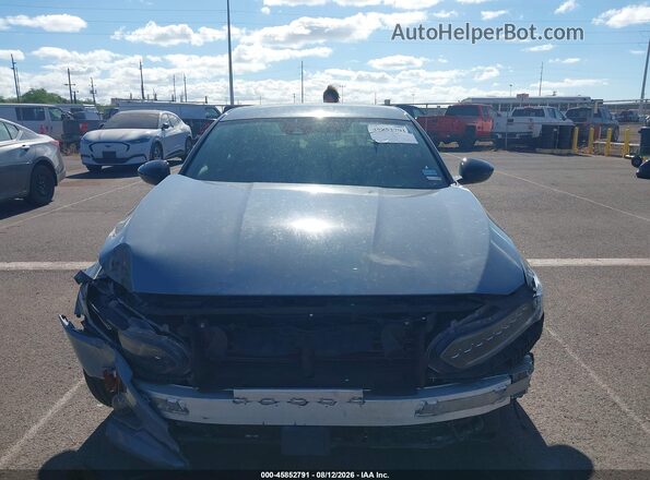 1HGCV3F27NA035582 2022 HONDA ACCORD Light Blue Սալոնի հետևի տեսք
