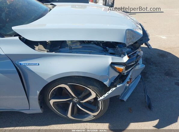 1HGCV3F27NA035582 2022 HONDA ACCORD Light Blue 