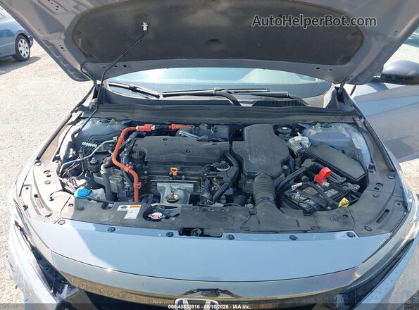 1HGCV3F27NA042046 2022 HONDA ACCORD Light Blue უკანა ხედი