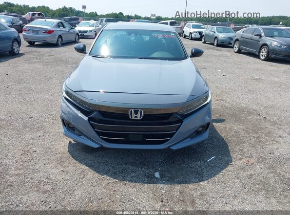 1HGCV3F27NA042046 2022 HONDA ACCORD Light Blue ხელსაწყოთა პანელის ხედი