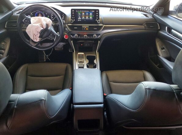1HGCV3F27NA045237 2022 HONDA ACCORD White წინა პანელის ხედი