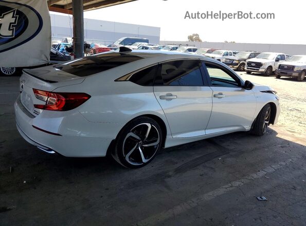 1HGCV3F27NA045237 2022 HONDA ACCORD White უკანა მარჯვენა