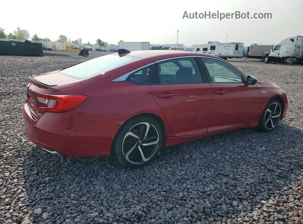 1HGCV3F28NA023568 2022 HONDA ACCORD Red Rear right