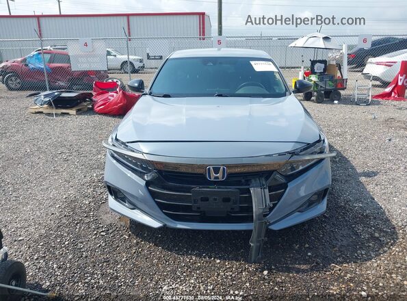 1HGCV3F28NA038314 2022 HONDA ACCORD Gray Սարքավորումների վահանակի տեսք