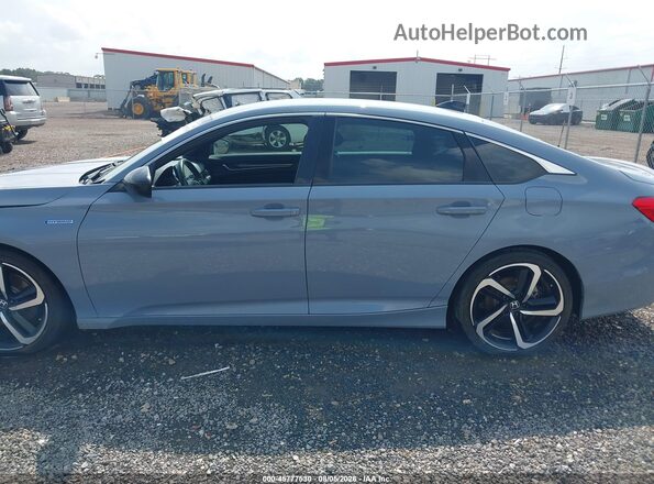 1HGCV3F28NA038314 2022 HONDA ACCORD Gray Սալոնի 360 աստիճան տեսք