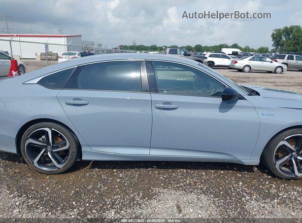 1HGCV3F28NA038314 2022 HONDA ACCORD Gray Սալոնի հետևի տեսք