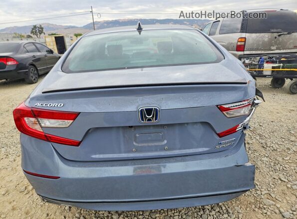 1HGCV3F29NA014264 2022 HONDA ACCORD Серый Вид сзади