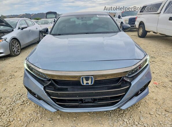 1HGCV3F29NA014264 2022 HONDA ACCORD Серый Вид спереди
