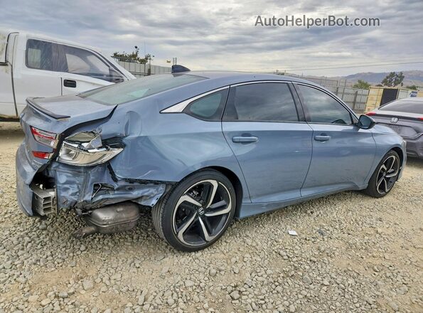 1HGCV3F29NA014264 2022 HONDA ACCORD Серый Задняя правая четверть