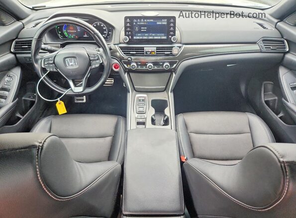 1HGCV3F29NA014264 2022 HONDA ACCORD Серый Вид панели приборов