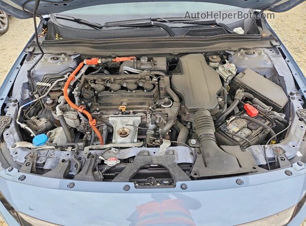 1HGCV3F29NA014264 2022 HONDA ACCORD Серый Вид задней части салона