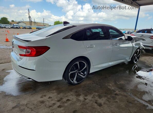 1HGCV3F29NA030562 2022 HONDA ACCORD White Trasero derecho