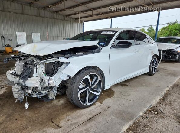 1HGCV3F29NA030562 2022 HONDA ACCORD White 