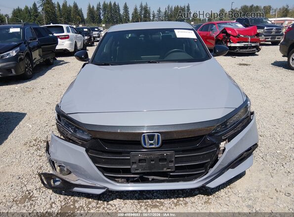 1HGCV3F2XNA043594 2022 HONDA ACCORD Light Blue Widok wnętrza z tyłu