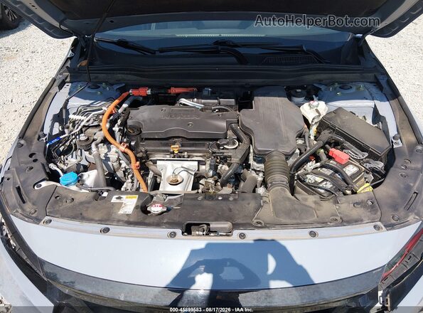 1HGCV3F2XNA043594 2022 HONDA ACCORD Light Blue Widok z tyłu