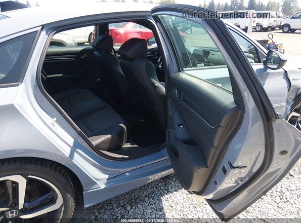 1HGCV3F2XNA043594 2022 HONDA ACCORD Light Blue Widok naklejki z numerem VIN