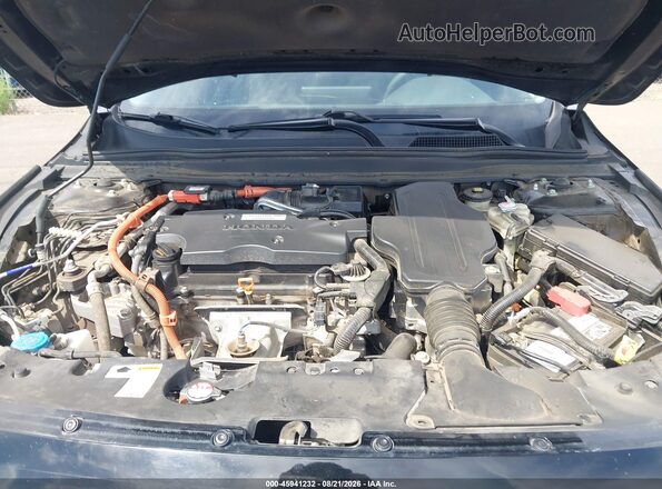 1HGCV3F41LA011227 2020 HONDA ACCORD Black Հետևի տեսք