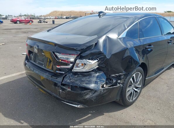 1HGCV3F41LA011227 2020 HONDA ACCORD Black Դիմացի տեսք