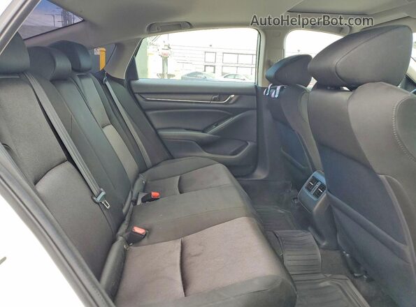 1HGCV3F42LA000284 2020 HONDA ACCORD White Вид задніх сидінь