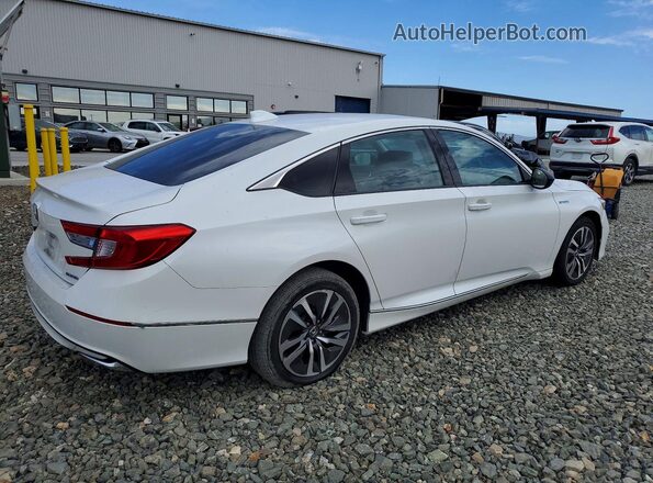 1HGCV3F42LA000284 2020 HONDA ACCORD White Задня права чверть