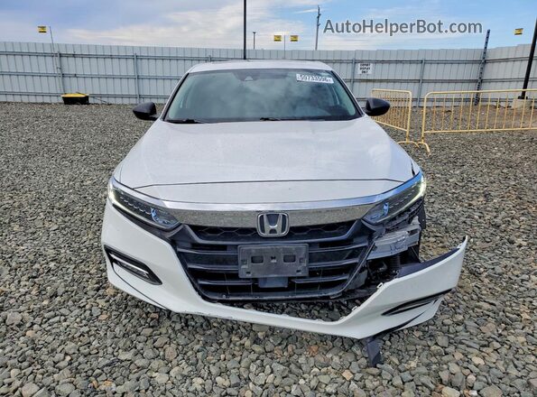 1HGCV3F42LA000284 2020 HONDA ACCORD White Вид спереду