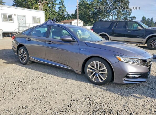 1HGCV3F42LA001628 2020 HONDA ACCORD Gray Front right