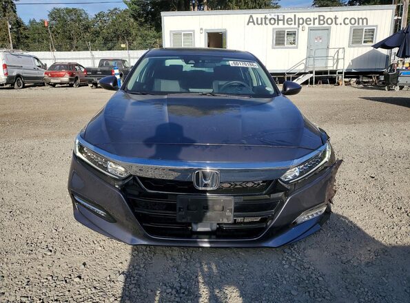 1HGCV3F42LA001628 2020 HONDA ACCORD Gray Front view