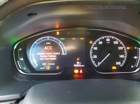 1HGCV3F42LA001628 2020 HONDA ACCORD Gray Instrument cluster view