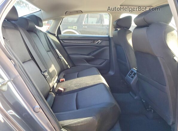 1HGCV3F42LA001628 2020 HONDA ACCORD Gray Rear seats view