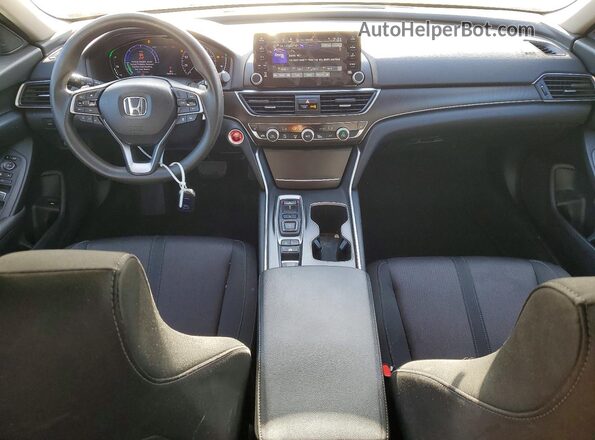 1HGCV3F42LA001628 2020 HONDA ACCORD Gray Dashboard view