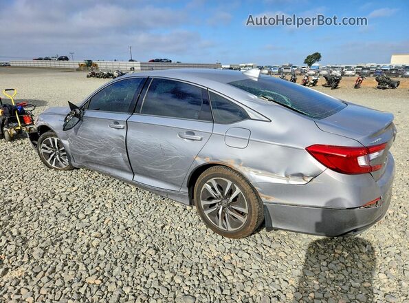 1HGCV3F43JA007385 2018 HONDA ACCORD Silver Tył lewy