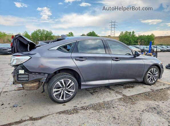 1HGCV3F43KA018016 2019 HONDA ACCORD Gray Rear right