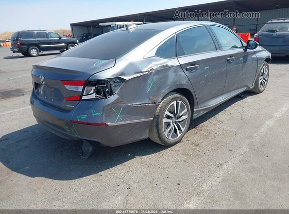 1HGCV3F43KA020560 2019 HONDA ACCORD Gray Հետևի աջ