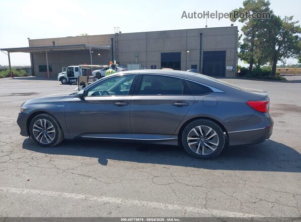 1HGCV3F43KA020560 2019 HONDA ACCORD Gray 