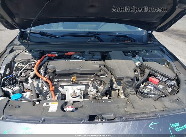 1HGCV3F43KA020560 2019 HONDA ACCORD Gray Հետևի տեսք