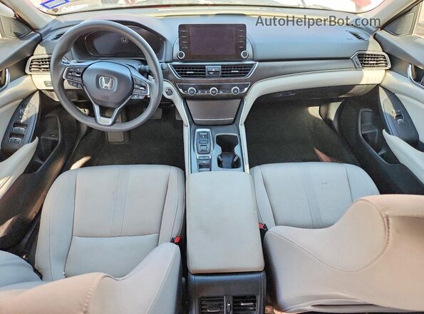 1HGCV3F43MA008105 2021 HONDA ACCORD Red Vista del salpicadero