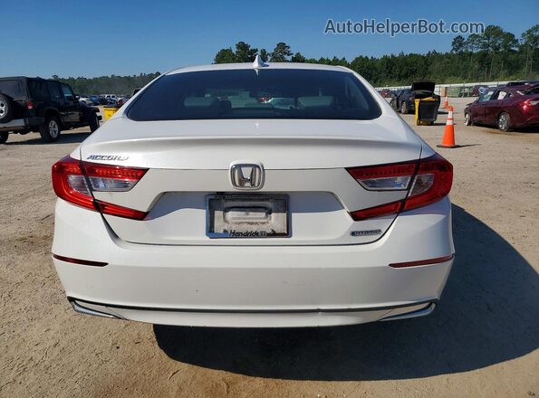 1HGCV3F44LA006474 2020 HONDA ACCORD Белый Вид сзади