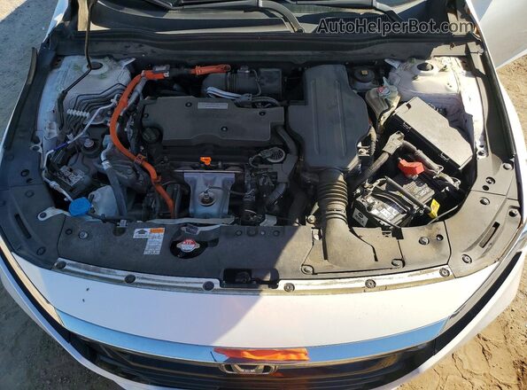 1HGCV3F44LA006474 2020 HONDA ACCORD Белый Вид задней части салона