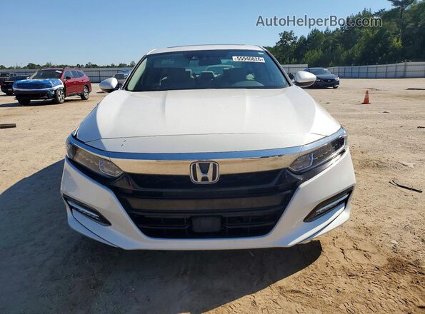 1HGCV3F44LA006474 2020 HONDA ACCORD Белый Вид спереди