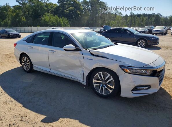 1HGCV3F44LA006474 2020 HONDA ACCORD Белый Передняя правая четверть