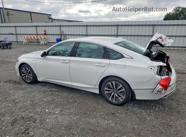 1HGCV3F45KA012573 2019 HONDA ACCORD White Задня ліва чверть