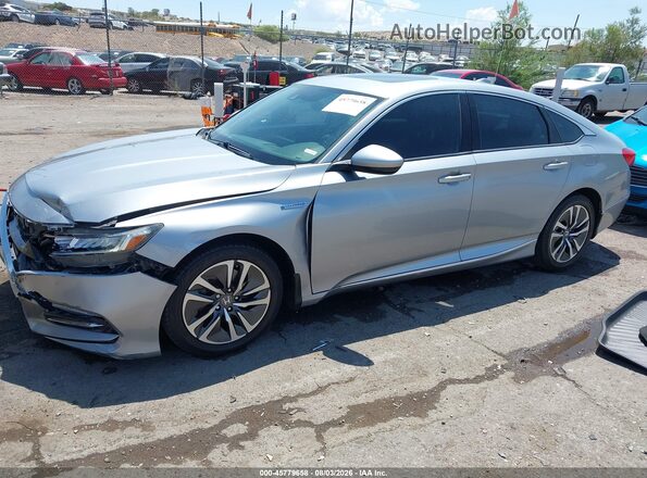 1HGCV3F46LA005536 2020 HONDA ACCORD Silver Vista tres cuartos delantera izquierda