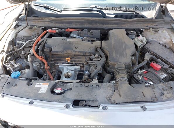 1HGCV3F46LA005536 2020 HONDA ACCORD Silver Vista trasera