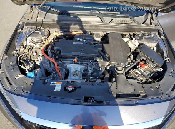1HGCV3F47JA011407 2018 HONDA ACCORD Gray Vista interior trasera