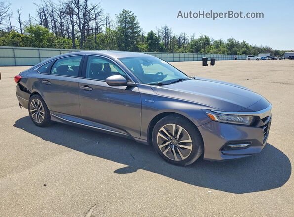 1HGCV3F47LA014262 2020 HONDA ACCORD Charcoal Передня права чверть