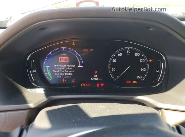 1HGCV3F47LA014262 2020 HONDA ACCORD Charcoal Вид щитка приладів