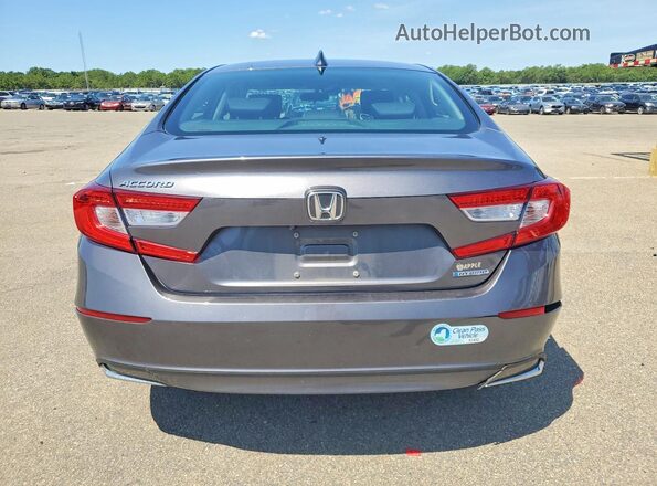 1HGCV3F47LA014262 2020 HONDA ACCORD Charcoal Вид ззаду
